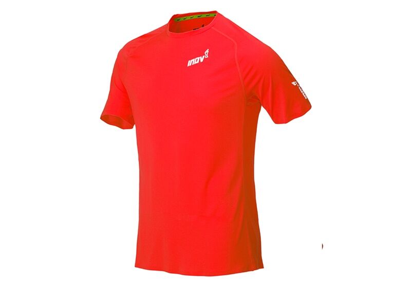 Inov-8 Base Elite 2.0 Short Sleeve Base Layer Herr Röda Rea WMLZ59043